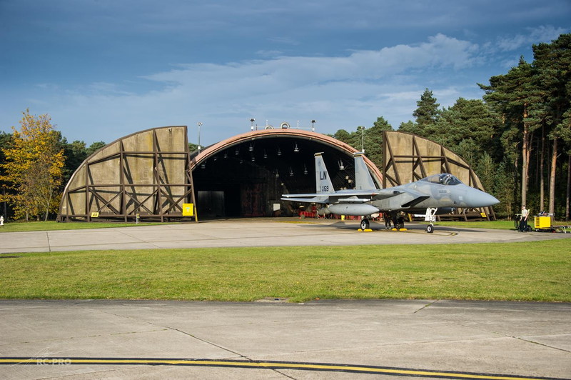 Illustration for article titled This Photo Tour Of The USAF's "Grim Reapers" F-15 Squadron Will Give You Shivers